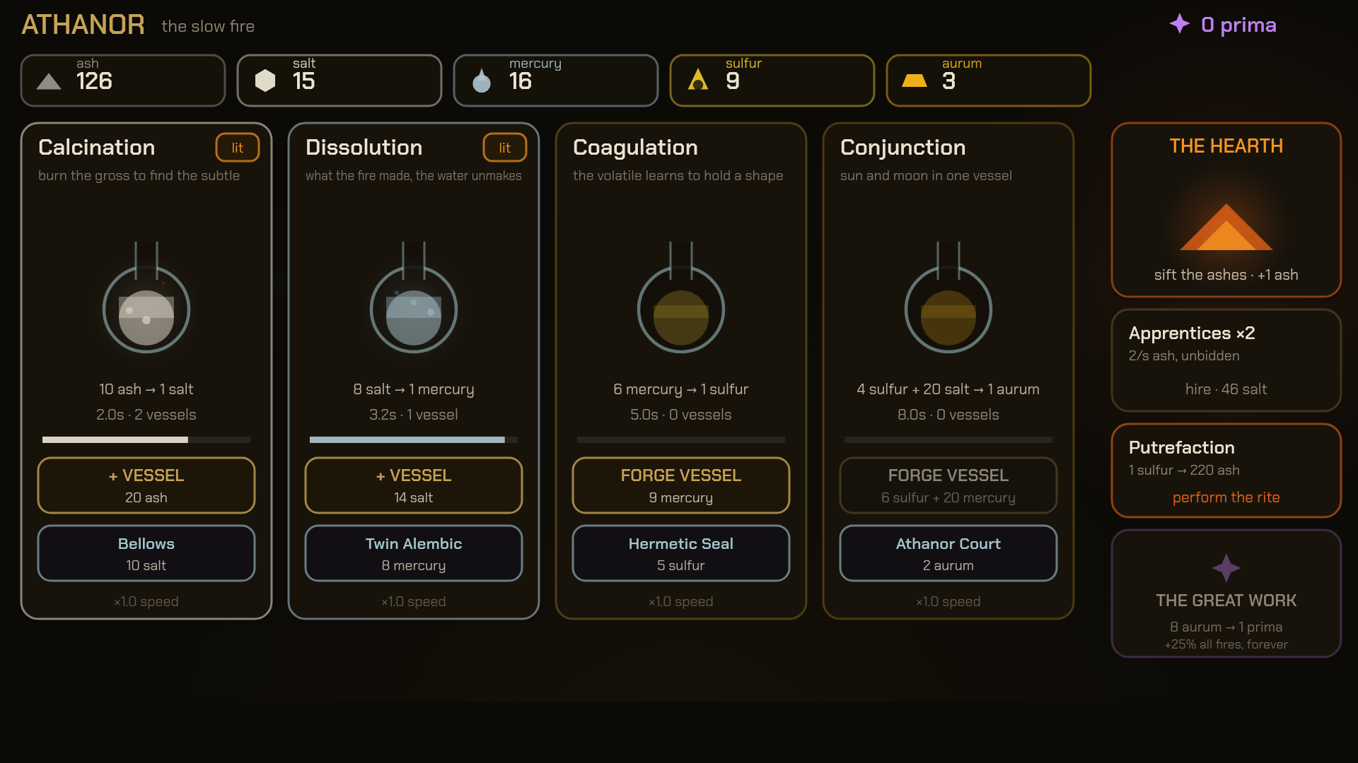 Athanor screenshot